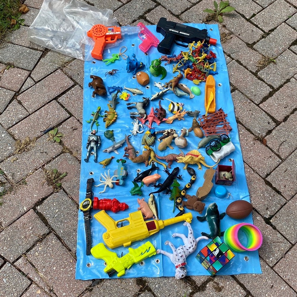 Vintage lot of 100+ toys for boys